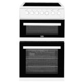 Beko EDVC503W 50cm Electric Cooker - White