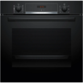 Bosch HQA534BB3B Built-In Oven With Added Steam Function - Black