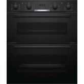 Bosch NBS533BB0B Series 4 Built-Under Double Electric Oven