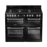 Leisure CS110F722K 110Cm Dual Fuel Range Cooker - Black