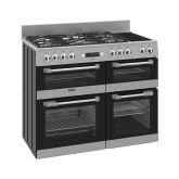 Leisure CS110F722X 110Cm Dual Fuel Range Cooker - Stainless Steel
