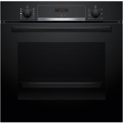 Bosch HQA534BB3B Built-In Oven With Added Steam Function - Black