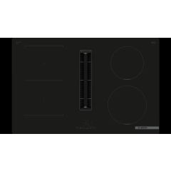 Bosch PVS811B16E Series 4, Induction Hob With Integrated Ventilation System, 80 Cm, Surface Mount Wi