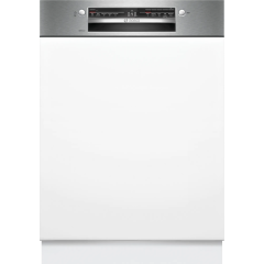 Bosch SMI2HTS02G Series 2, Semi-Integrated Dishwasher, 60 Cm, Stainless Steel