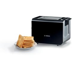 Bosch TAT8613NGB Styline Tat8613ngb 2 Slice Toaster -Black