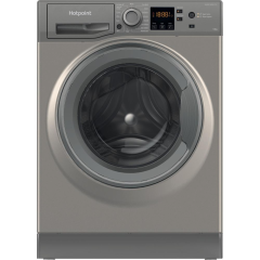 Hotpoint NSWM1046GGUK Antistain Washing Machine - Graphite - A