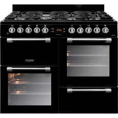 Leisure CK100F232K 100Cm Dual Fuel Range Cooker - Black