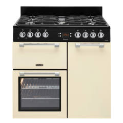 Leisure CK90G232C 90Cm Gas Range Cooker - Cream