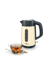 Bosch TWK4P437GB 1.7 Litre, Traditional Kettle - Cream