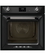 Smeg SOP6900TN Retro Style Pyrolytic Self Cleaning Single Oven - Black