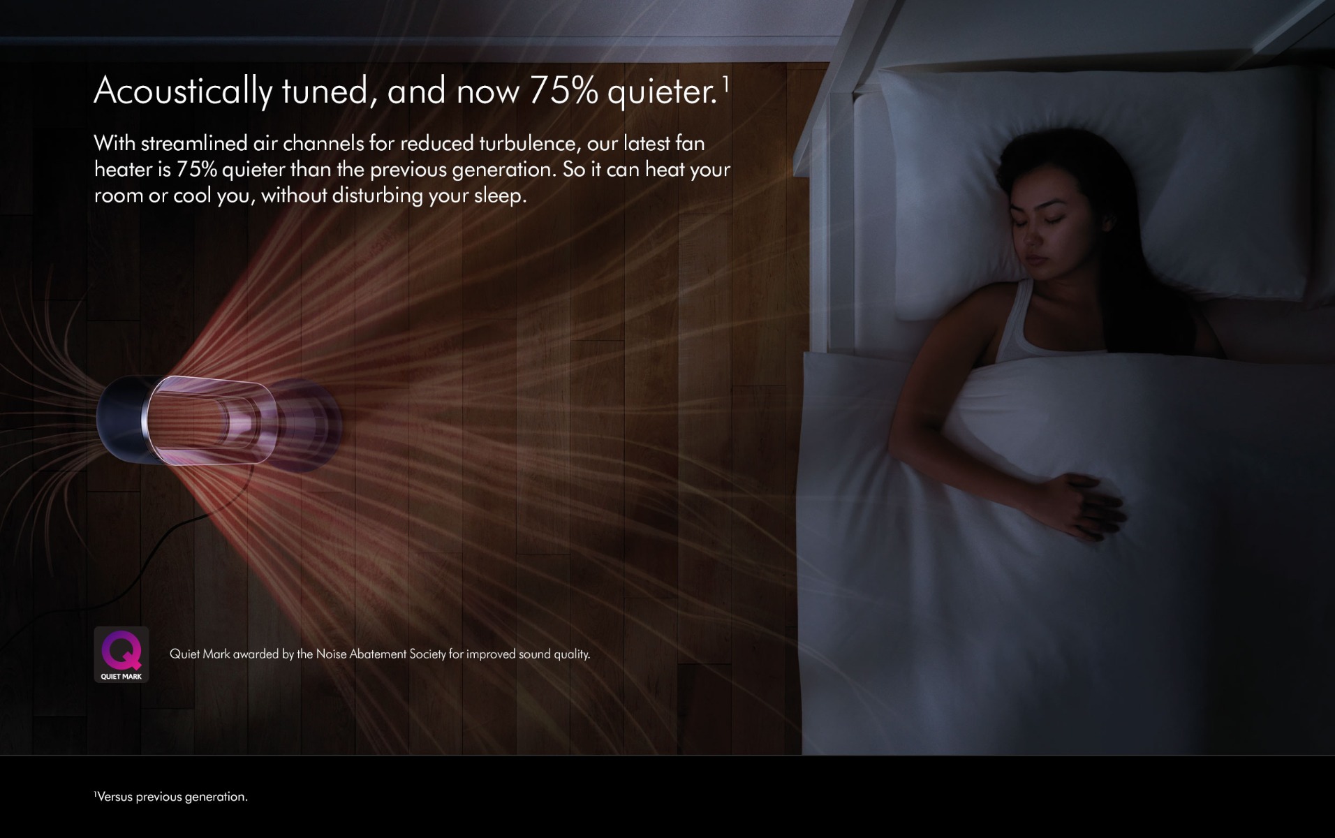 Acoustically Tuned 75. Quieter