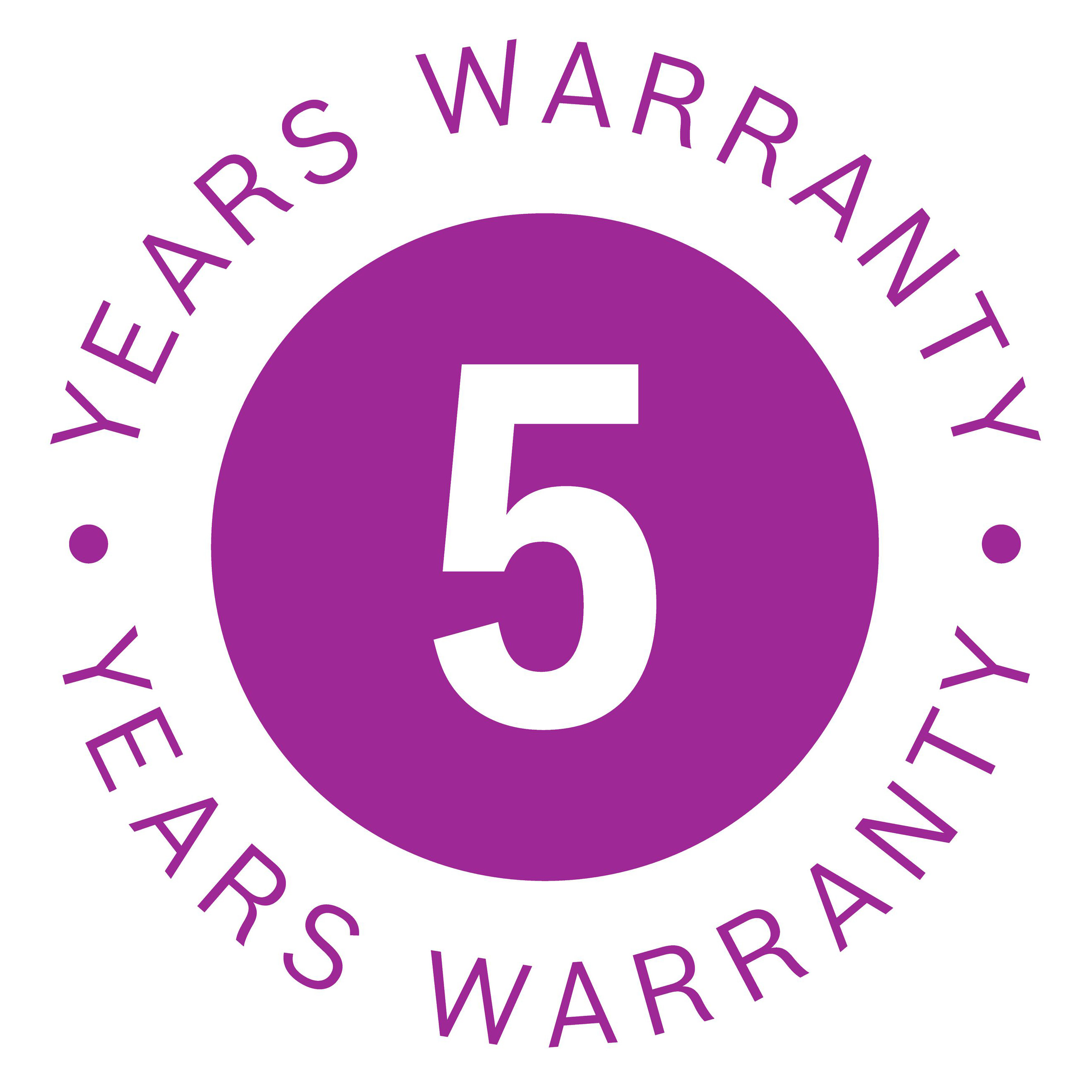 Bosch 5 Year Warranty